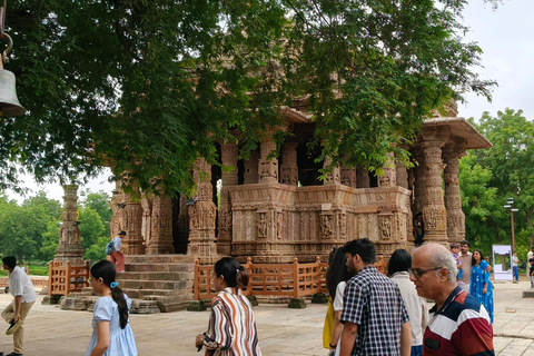Drop Udaipur From Ahmedabad with Visit Rani Vav & Sun Temple Private Tour with AC Transportation and Dedicated Driver.