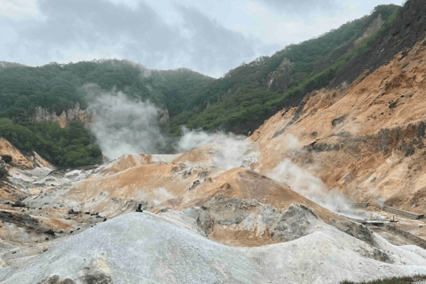 Hokkaido: Noboribetsu Samurai, Hell Valley & Pacific Cliffs From New Chitose