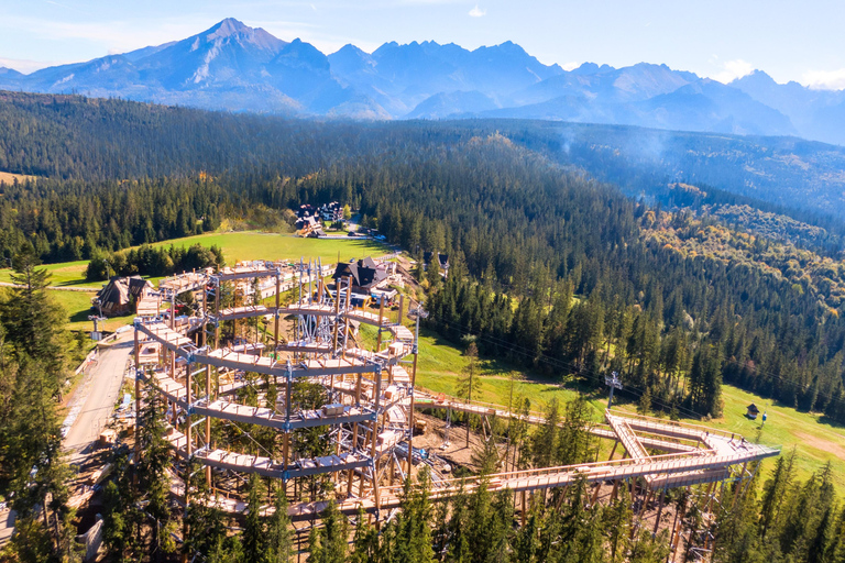 Sky Walk Herz von Poronin &amp; Thermalbäder von KrakauPrivate Tour