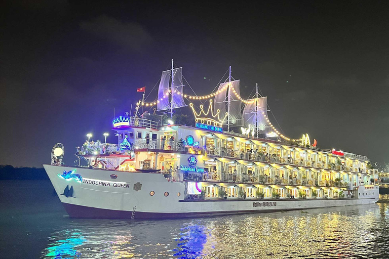 Saigon River: Dinner Cruise with City Lights & Live Music Dinner Cruise Ticket (No Transfer)