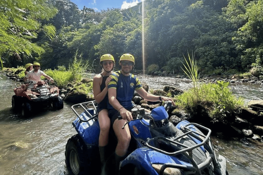 Bali: Beji River Adventure ATV-Abenteuer Exklusive Trails. Foto: GetYourGuide Bali: Beji River Adventure ATV-Abenteuer Exklusive Trails. Foto: GetYourGuide