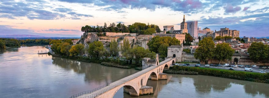 Visite privée d'Aix en Provence et d'Avignon, ville des Papes