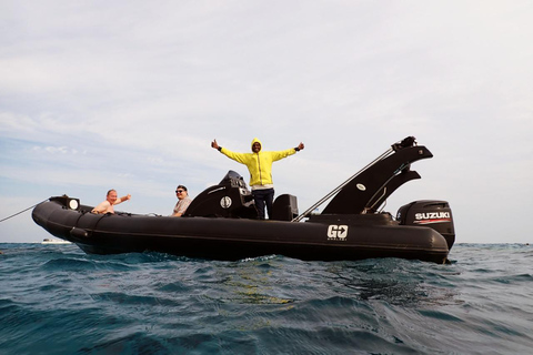 Hurghada: Private Speedboat To Sand bank Abu Minqar Islands