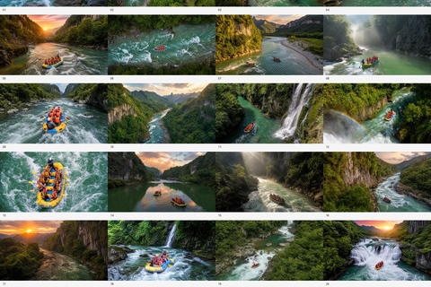 Zhangjiajie: Mengdong River Rafting Ticket with Transfer Rafting Ticket with Round-Trip Hotel Transfer