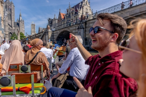 Gent: rondvaart van 50 minuten door het middeleeuwse centrumTour in de zomer