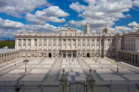 Guided visit of the Royal Palace of Madrid and Royal Gardens with entrance fee included. Guided visit of the Royal Palace of Madrid and Royal Gardens with entrance fee included.