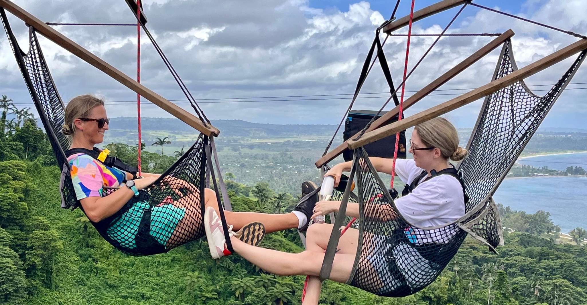 Vanuatu Jungle Chair in the Air