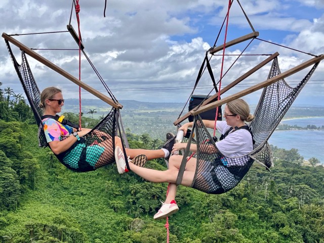 Visit Vanuatu Jungle Chair in the Air in Port Vila