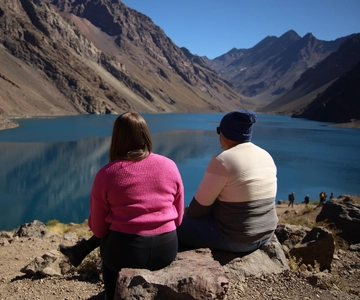 Santiago: Full day tour in Portillo and Laguna del Inca