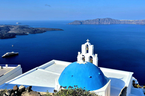 Santorini: Plate-Smashing Show & Fira Walking Tour