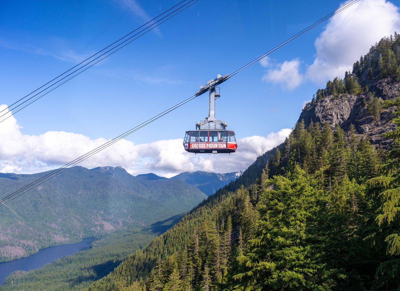 Adgangsbillet til Grouse Mountain Skyride