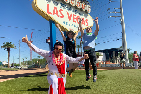 Las Vegas: Elvis-Hochzeit mit Las Vegas-Schild Fotos inbegriffen