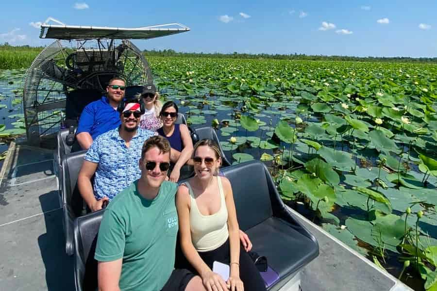New Orleans: 10 Passagiere Airboat Sumpf Tour. Foto: GetYourGuide
