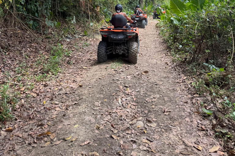 St. Lucia: ATV Tour with Beach Ride and Rum Tasting St Lucia ATV Tour: Waterfall, Plantation, Beach & Distillery