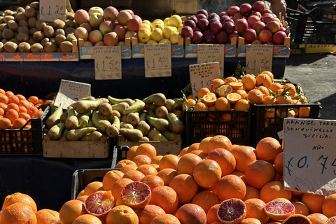 Historic market tour and cooking class in the heart of Catania