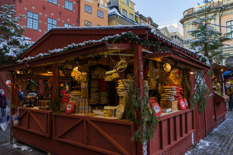 Świąteczna wycieczka z przewodnikiem po Sztokholmie (Glögg &amp; Candy)