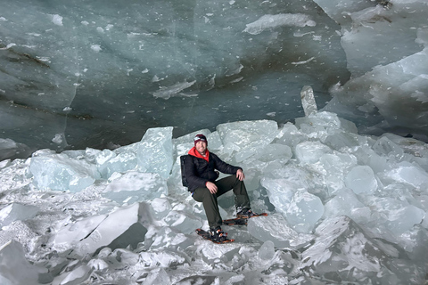 Fairbanks: Castner Glacier Ice Cave Snowshoe Adventure