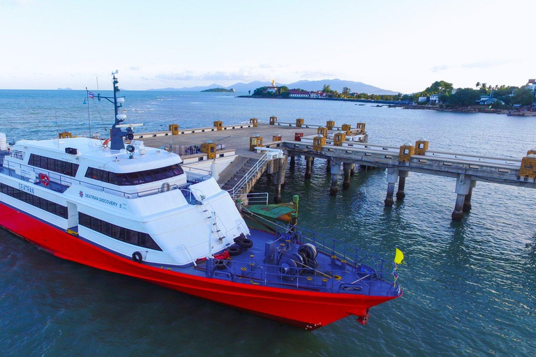 De Krabi à Koh Samui en autocar et en bateauEn autocar et en ferry