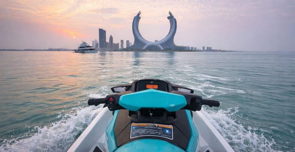 Doha: Jet Ski Tour and Adventure from Katara Beach