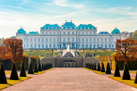 Vienna: Biglietti di ingresso prioritari per il Belvedere Superiore e tour guidato2 ore: Tour in tedesco