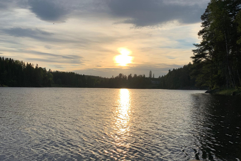 Oslo: escursione guidata nel Parco Nazionale di Østmarka con cibo cotto sul fuocoOslo: escursione guidata al Parco Nazionale di Østmarka con cibo sul fuoco