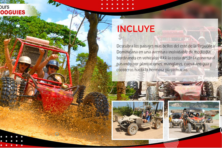 Geweldige excursies in Buggy Punta Cana met ophaalservice vanaf je hotel