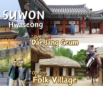 De Seul: Visita à fortaleza de Suwon Hwaseong