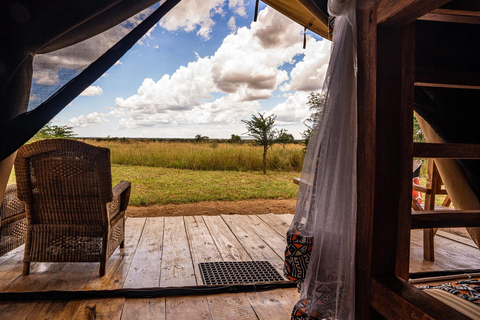 From Zanzibar: 2-Day Serengeti Park Safari Tour with Flights