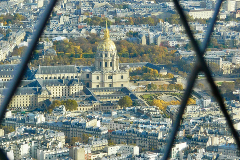 Paris - Eiffeltornet Eiffeltornet Guidad tur översta våningen Valfritt