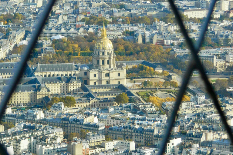 Paris - Eiffeltornet Eiffeltornet Guidad tur översta våningen Valfritt