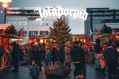 Depuis Reykjavík : Marché de Noël et visite en voiture des Yule Lads