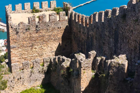 From Side or Alanya: Sunset Boat Cruise and Cable Car Tour From Side: Sunset Boat Cruise and Cable Car Tour