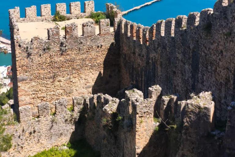 From Side or Alanya: Sunset Boat Cruise and Cable Car Tour From Side: Sunset Boat Cruise and Cable Car Tour