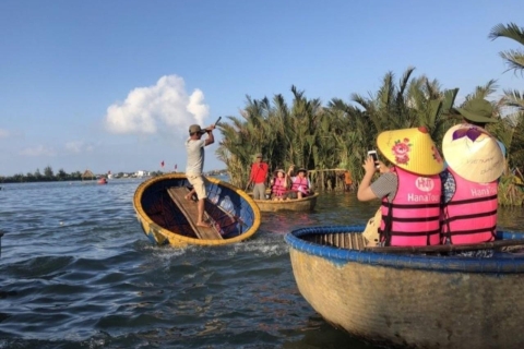 Von Da Nang aus: Marmorberg - Hoi An Ausflug - KorbbootfahrtPrivate Tour: Von Da Nang zurück Da Nang