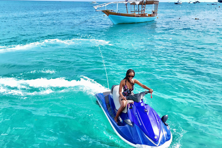 Kendwa: Jetski-upplevelse1 timmes jetski-upplevelse