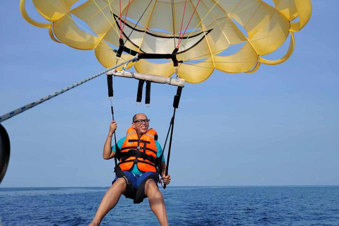 Boracay : Aventure en parachute ascensionnel avec la caméra Insta 360 degrés