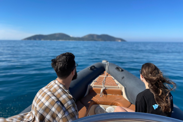 Vlorë: Sazan Island, Haxhi Ali Cave, and Karaburun Boat Tour