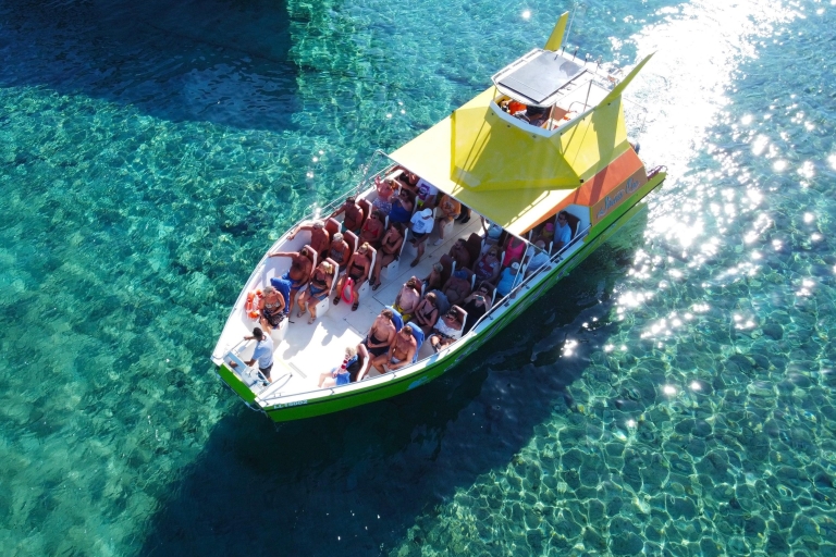 Protaras: Rejs po Błękitnej Lagunie z The Yellow Boat Cruises