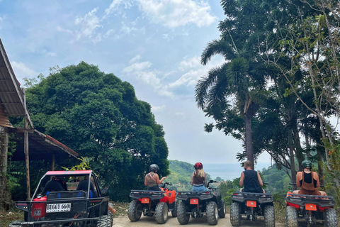 Depuis Phuket : Itinéraires panoramiques en quad avec vue sur Karon et Patong1 heure de route