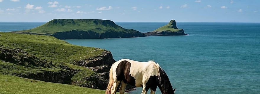 Cardiff : visite d'une journée des falaises de la péninsule de Gower