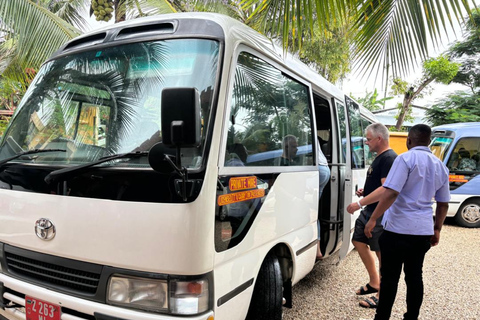 Bus Transfer service from airport to anywhere in Zanzibar