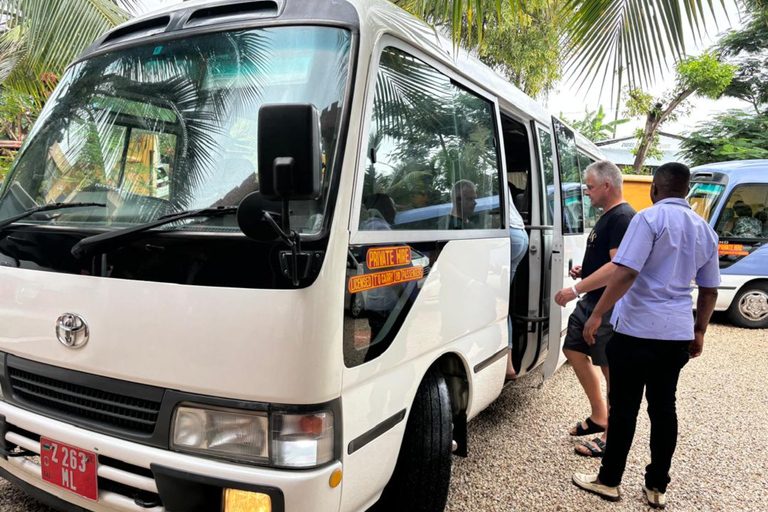 Bus Transfer service from airport to anywhere in Zanzibar