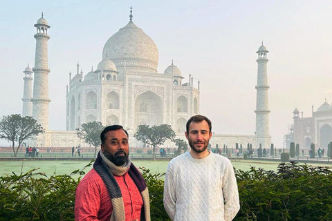 Agra: Visita privada sin colas al Taj Mahal y al Fuerte de Agra