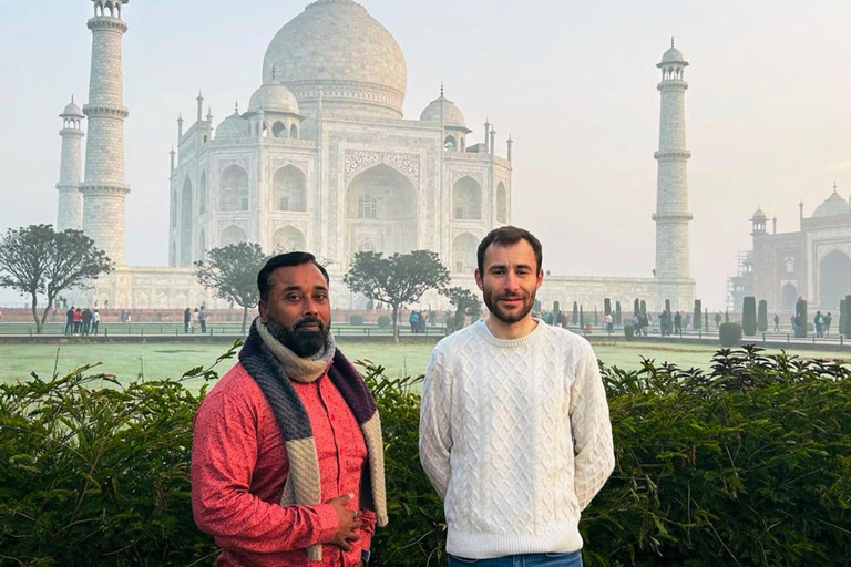 Agra: Visita privada sin colas al Taj Mahal y al Fuerte de Agra