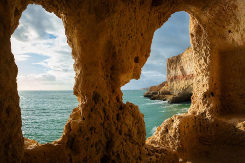 Lisbon: Day Trip to Algarve Paradise – Cliffs, Caves & Beach Exclusive Private Tour - with Boat Trip or Kayaking Included