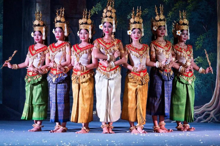 Siem Reap: Apsara Show Buffet Dinner & A/C Vehicle Transfer