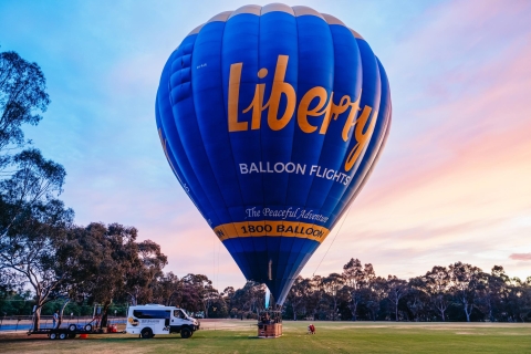 Melbourne: ballonvaart bij zonsopgangOphalen van het stadshotel
