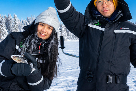 Rovaniemi: Authentic Ice Fishing with a Local Fisherman ⭐Ice Fishing Highlights |2h| Try Ice Fishing | Most Popular