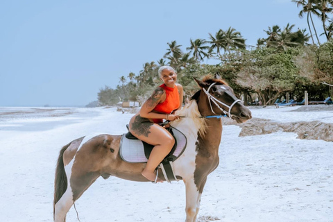 Zanzibar: Horseback Riding on the Beach with Guide