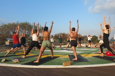 Gili Trawangan : Sup Yoga coucher et lever de soleilFlux du matin